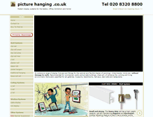 Tablet Screenshot of picturehanging.co.uk